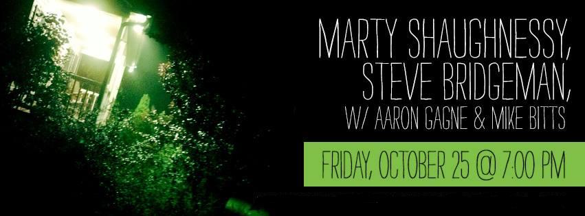 Marty Shaughnessy, Steve Bridgeman with Aaron Gagne and Mike Bitts in Concert