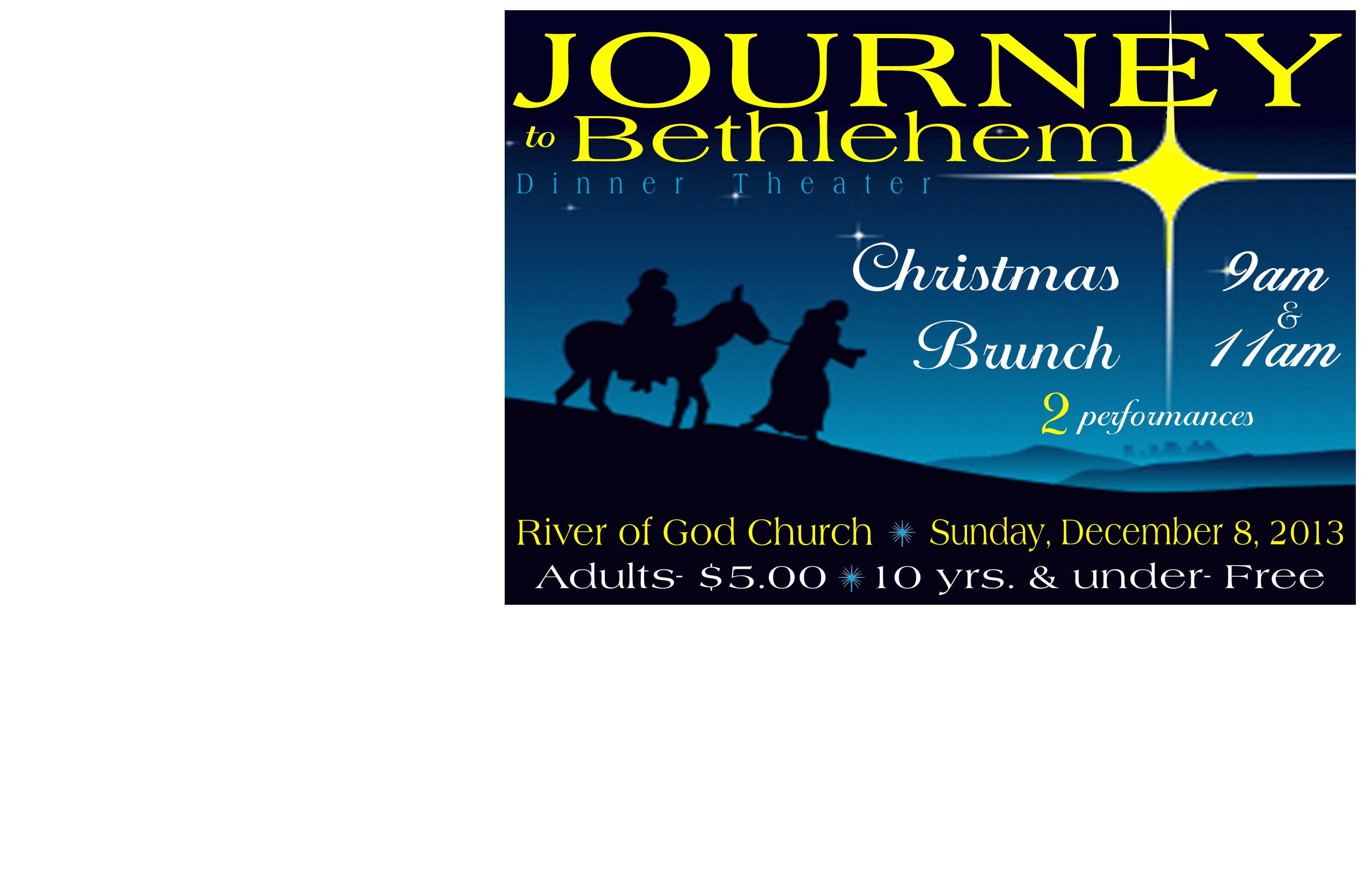 Journey To Bethlehem Brunch Theater