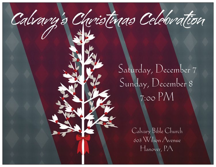 Calvary’s Christmas Celebration
