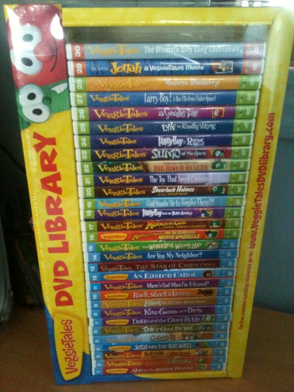 veggietales madame blueberry dvd