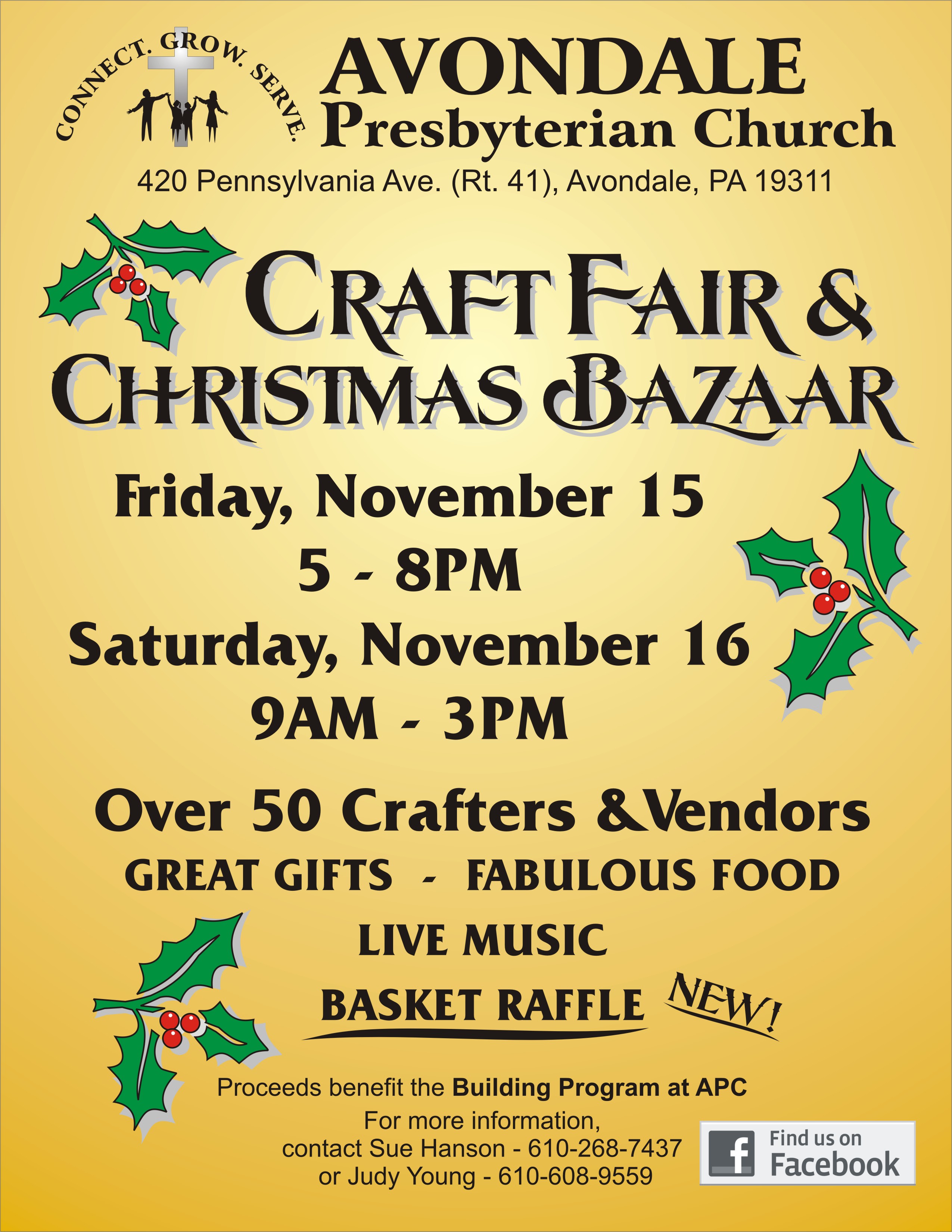 2013 Craft Fair & Christmas Bazaar Flyer
