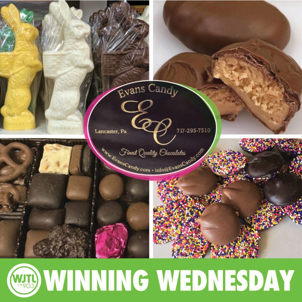Winning Wednesday, March 25th: Win a $25 gift card to Evans Candy