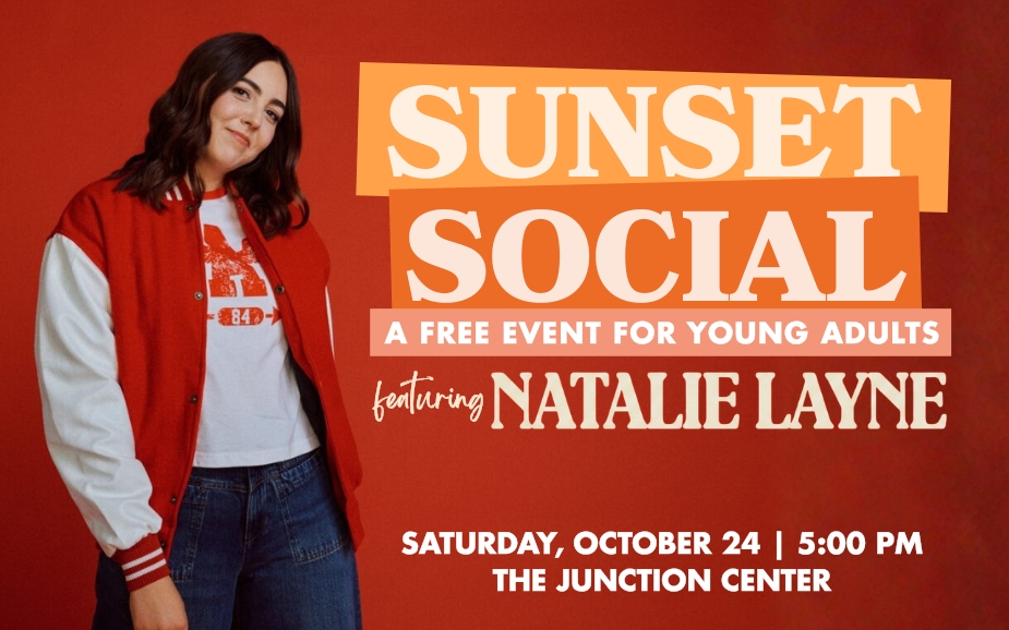 Sunset Social: A Free Event For Young Adults, Featuring Natalie Layne