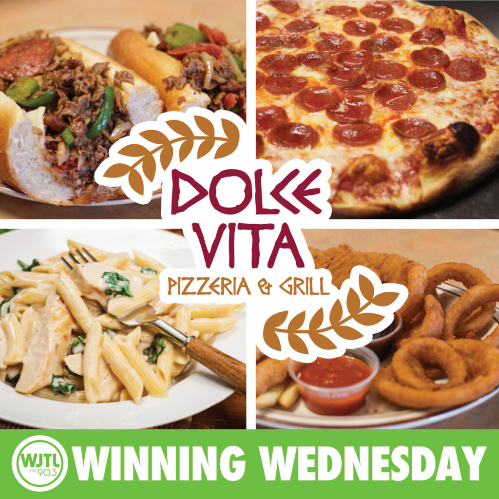 Winning Wednesday, March 4th: Win a $25 Gift Card to Dolce Vita Pizzeria & Grill