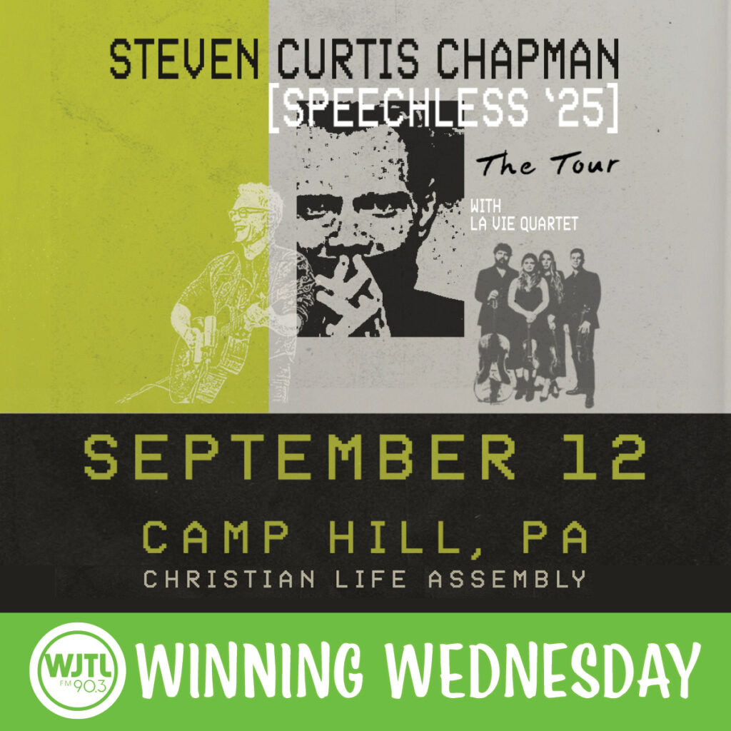 Winning Wednesday, September 3rd: Win tickets to see Steven Curtis Chapman on September 12th