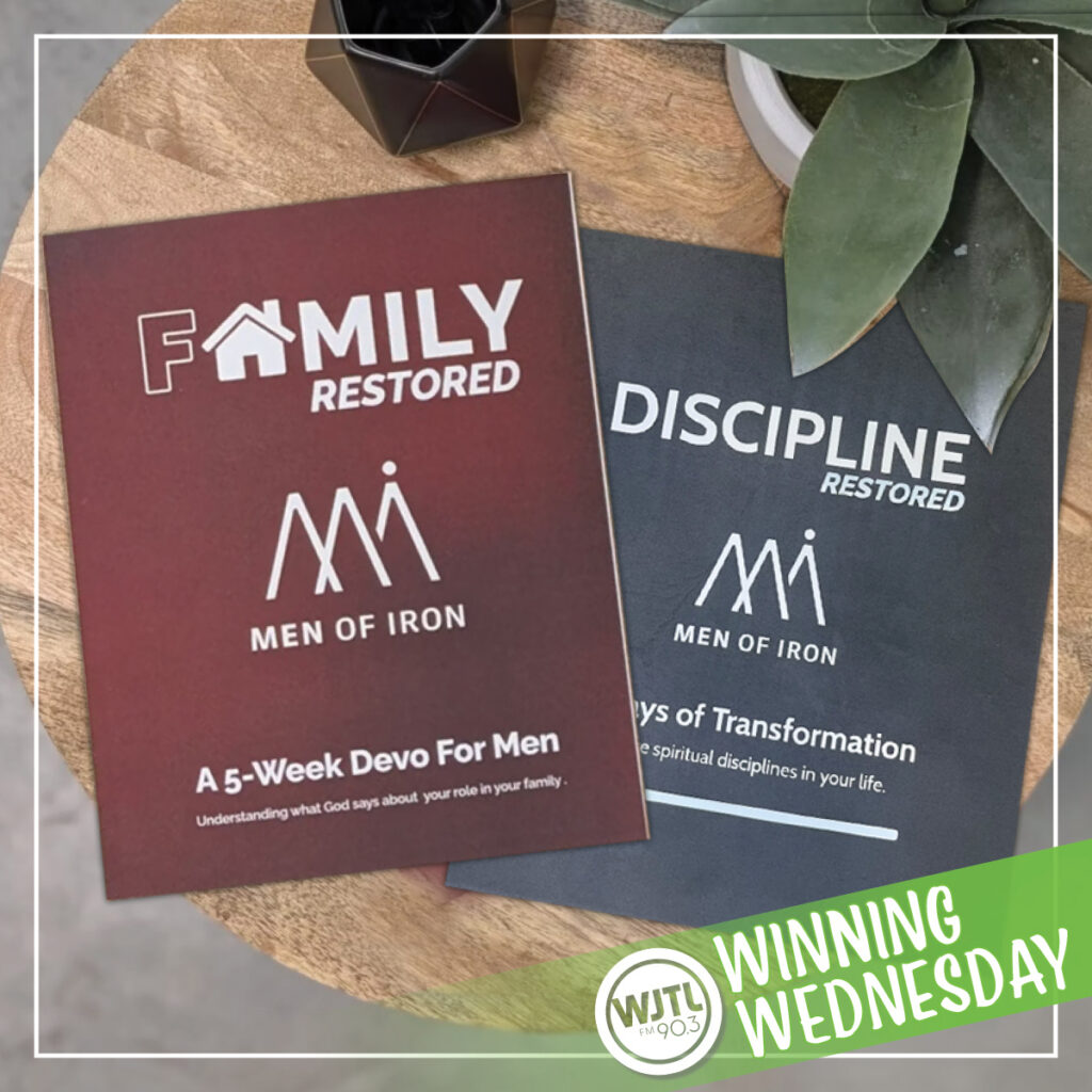 Winning Wednesday, October 22nd: Win TWO Devotionals from Men Of Iron