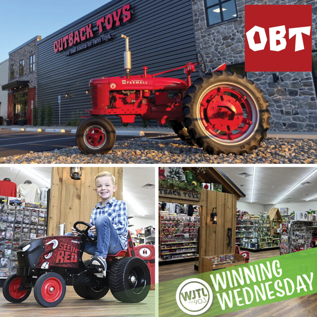 Winning Wednesday, October 8th: Win a $20 gift card to Outback Toys