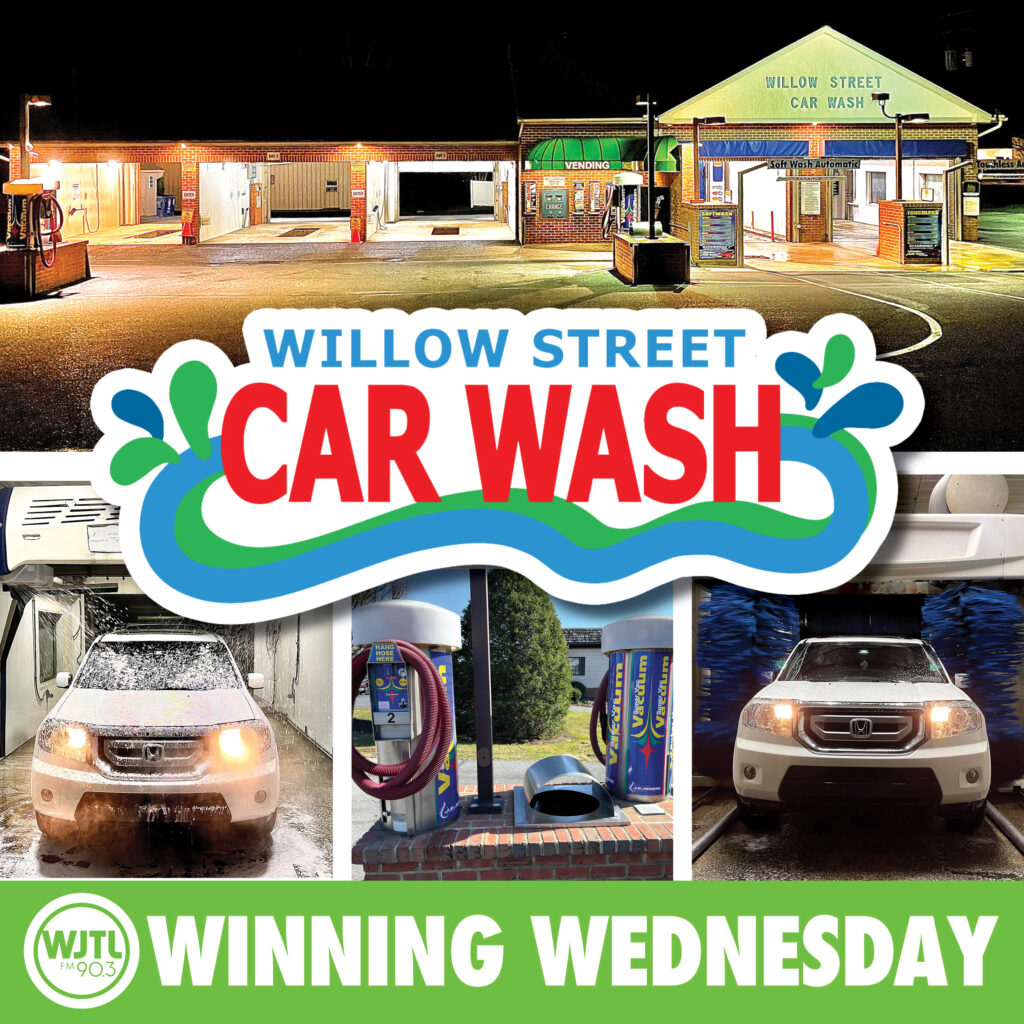 Winning Wednesday, March 11th: Win a gift card to Willow Street Car Wash