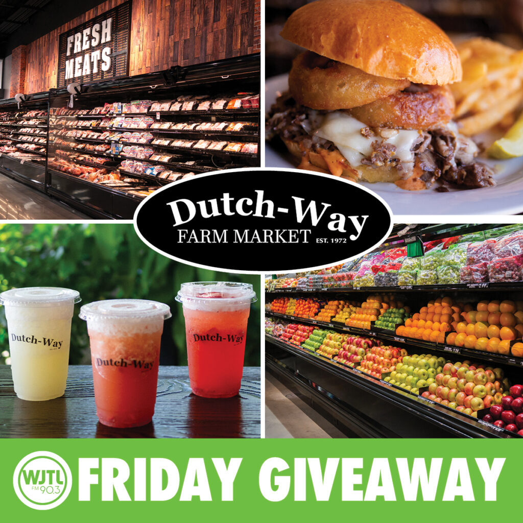 Every Friday During Time Capsule – Win a $25 Dutch-Way Gift Card
