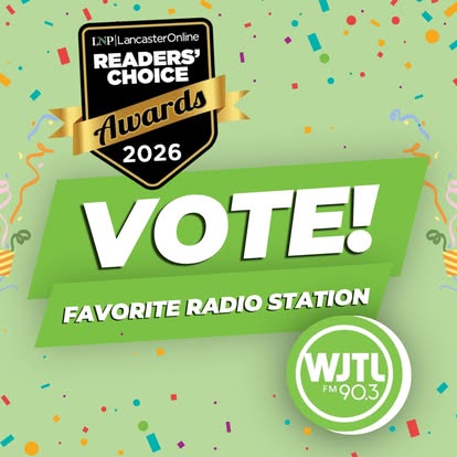 Please Vote for WJTL & The Junction Center in LNP Readers’ Choice Awards