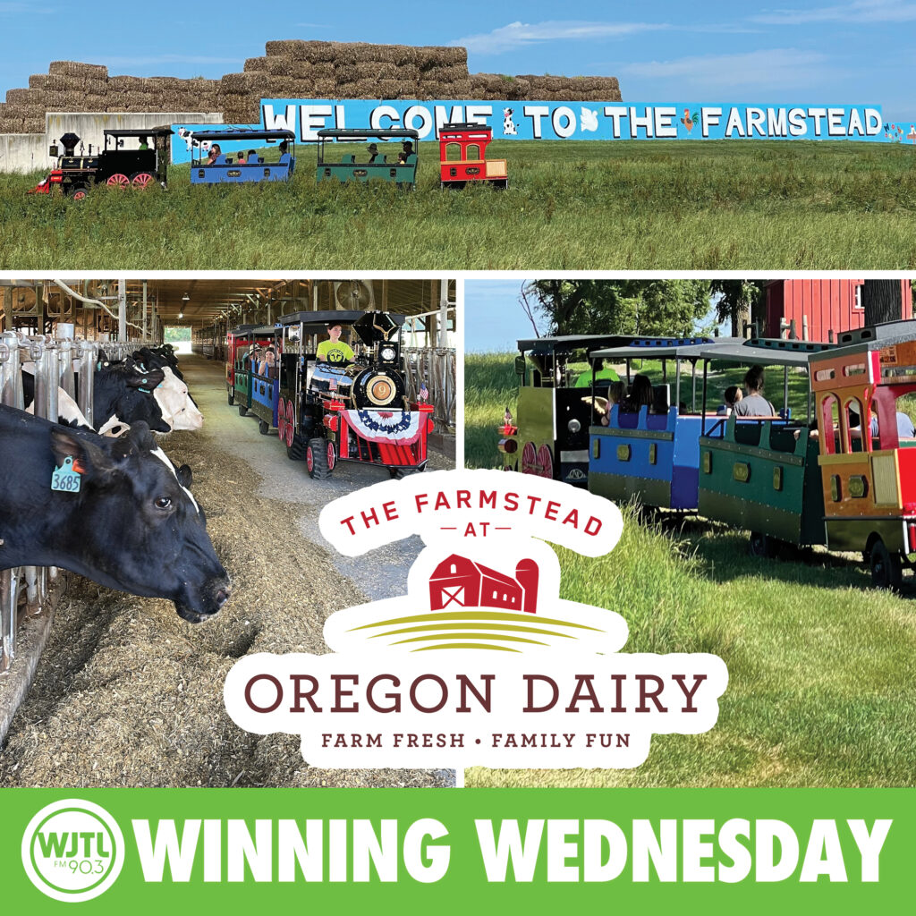 Winning Wednesday, May 13th: Win a four-pack of passes to Oregon Dairy Farmstead’s Barnyard Express