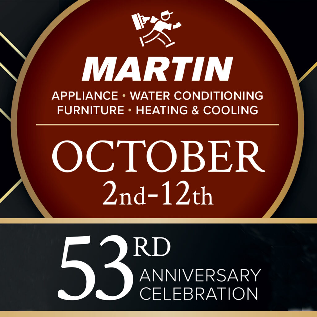 Monday, October 5th: WJTL on location in Brownstown at Martin Appliance’s 53rd Anniversary Celebration