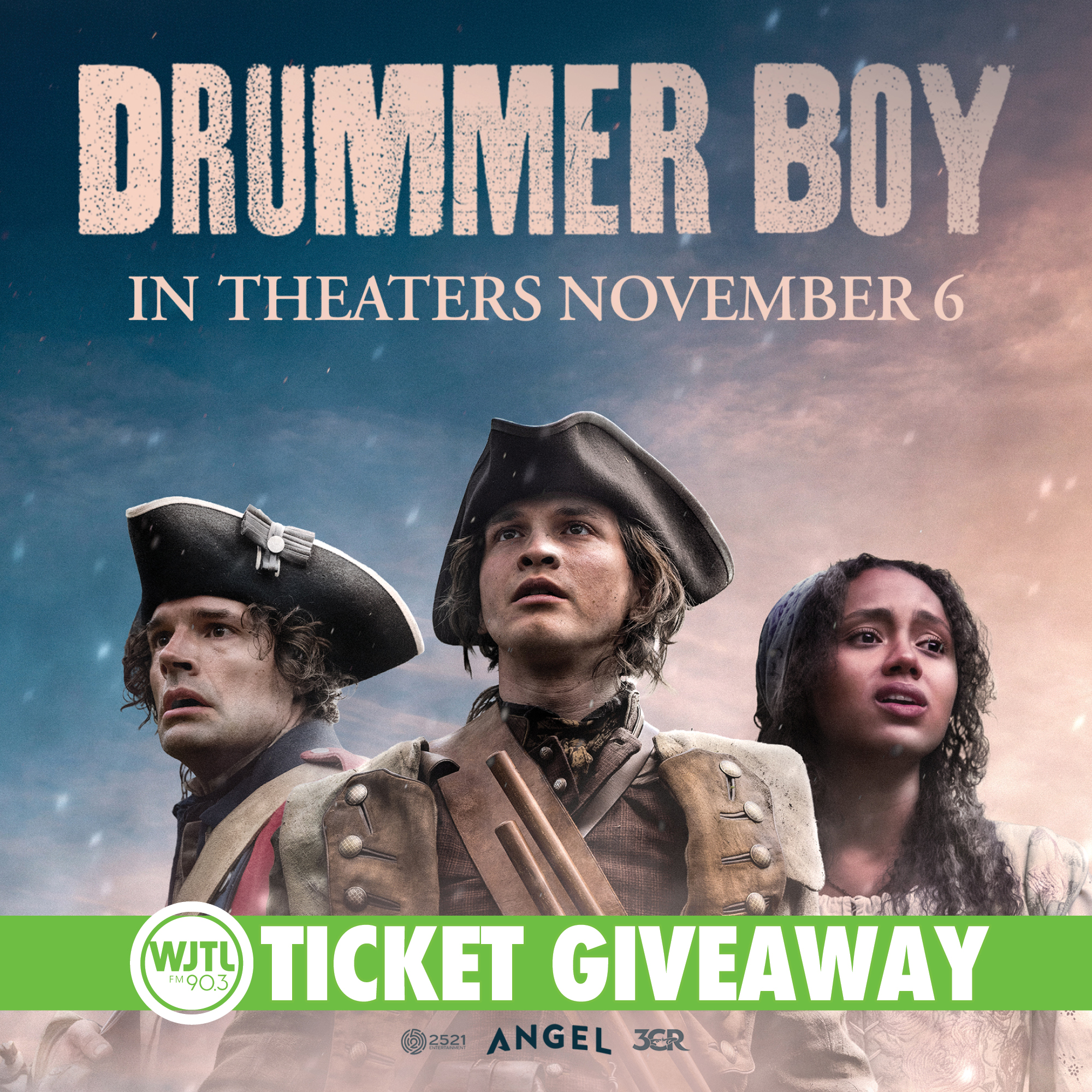 Monday, November 2nd: Win passes to see Drummer Boy in theaters
